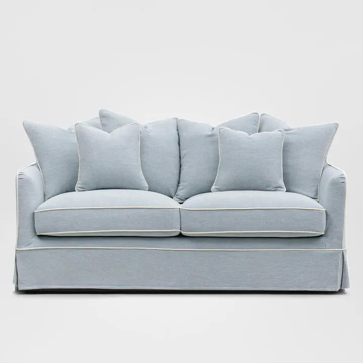 East Hampton 3 Seater Queen Sofa Bed Duck Egg