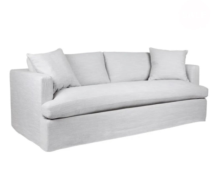 Manhattan 3 Seater Sofa Grey Linen