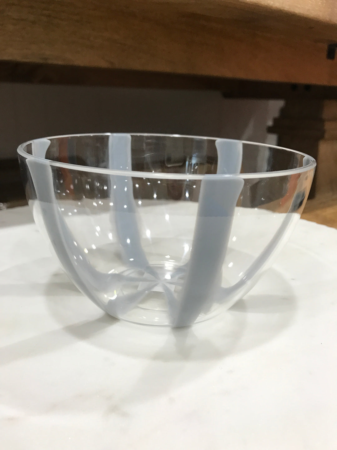 Cabana Acrylic Bowl 14 x 8cm Blue