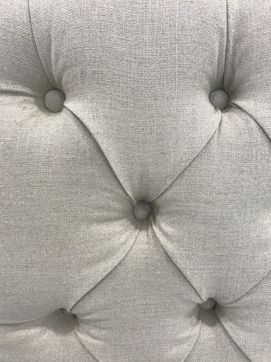 Hampton Beige Buttoned Bedhead King