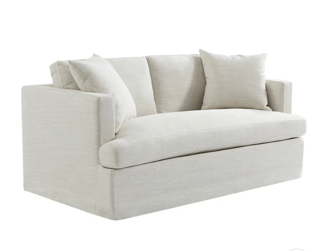 Manhattan 2 Seater Sofa Off White Linen