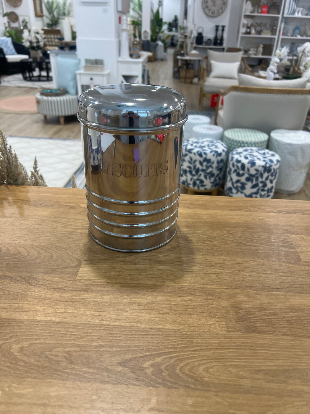 Nobes Stainless Steel Buscuit Cannister