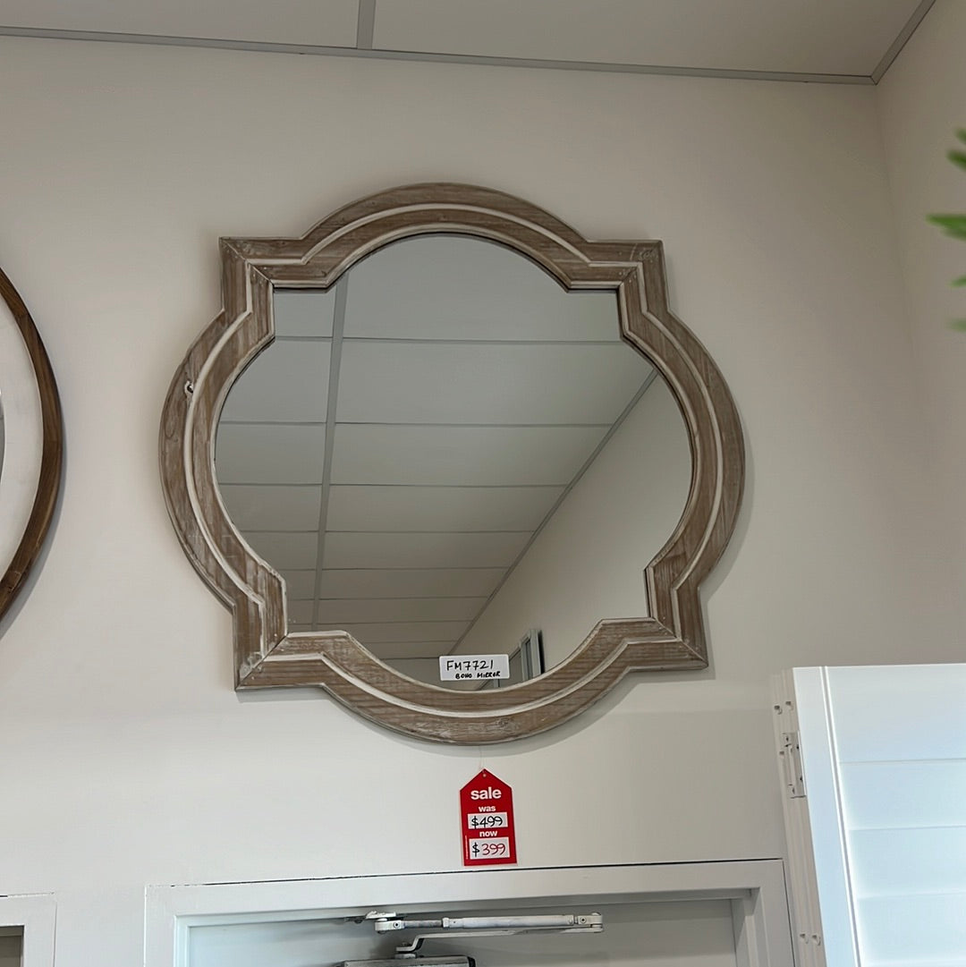 Mirror Boho Whitewash