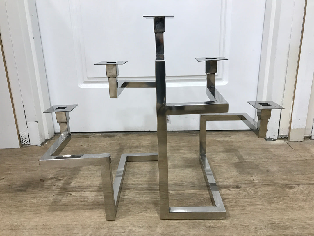 Tribecca candle holder chrome