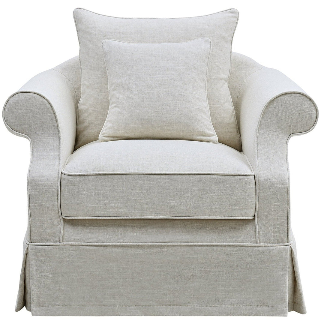 Ayla Hamptons Armchair Ivory