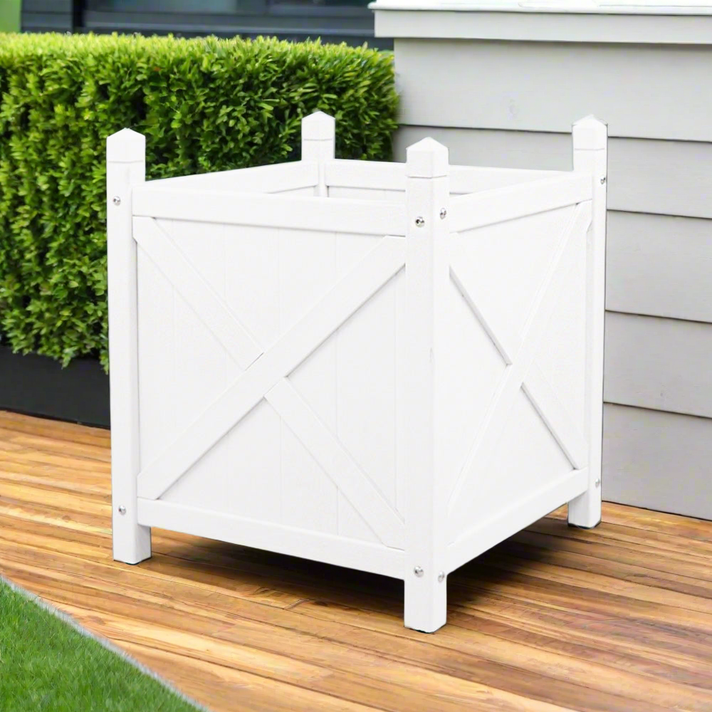 Hampton Polywood Outdoor Planter Box Medium 50cm