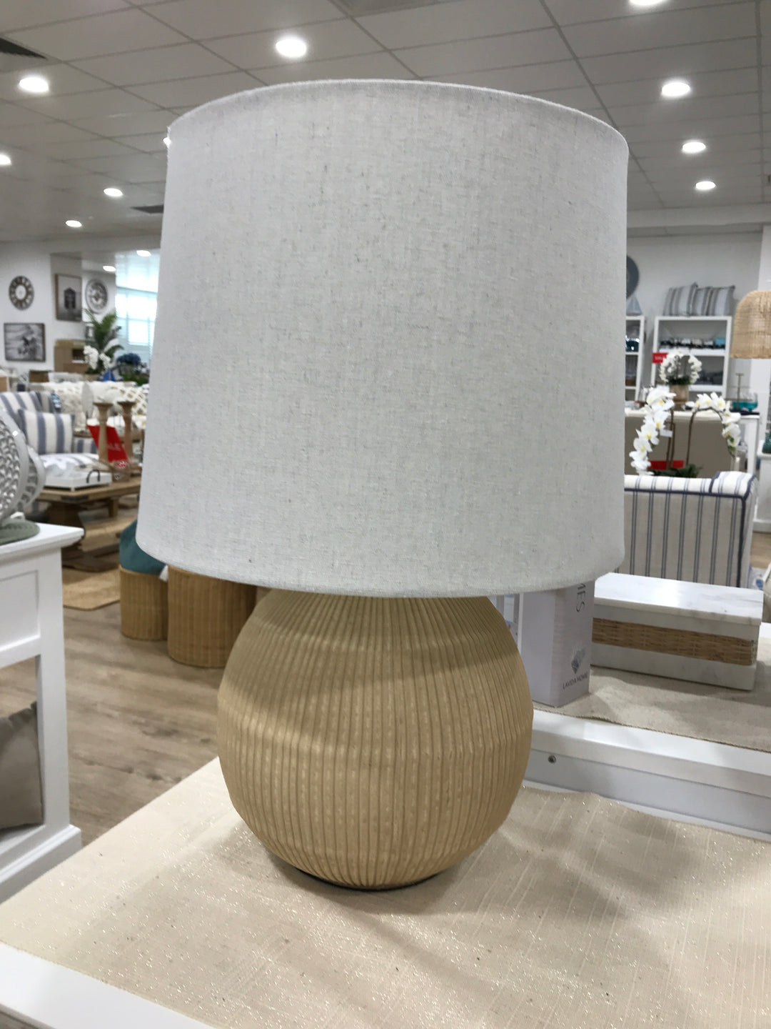Kennedy Stone Lamp
