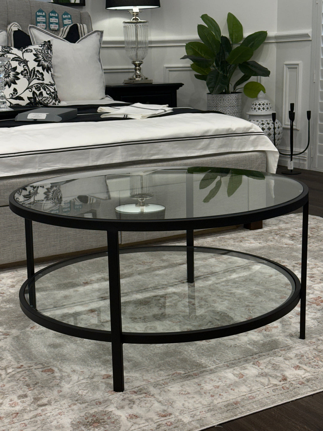 Palladium Black Coffee Table FLOORSTOCK