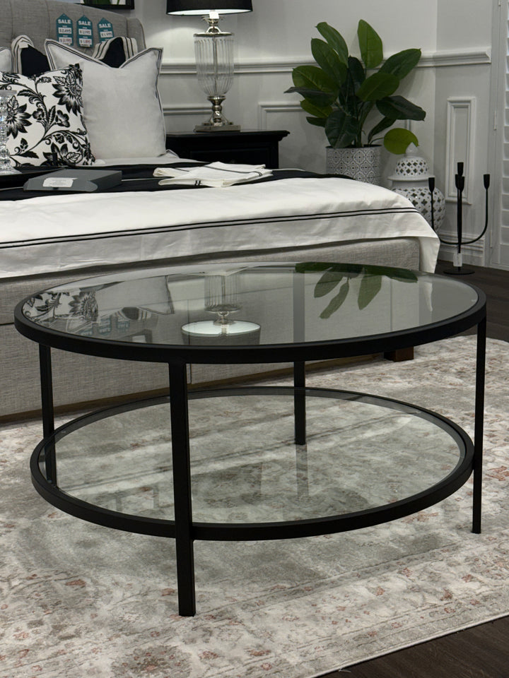 Palladium Black Coffee Table FLOORSTOCK