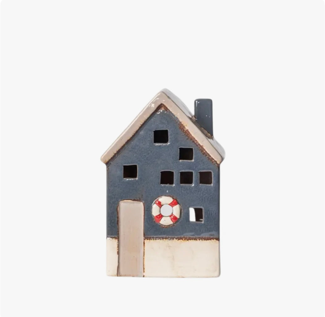 Saint Malo Tea Light House w/ buoy small