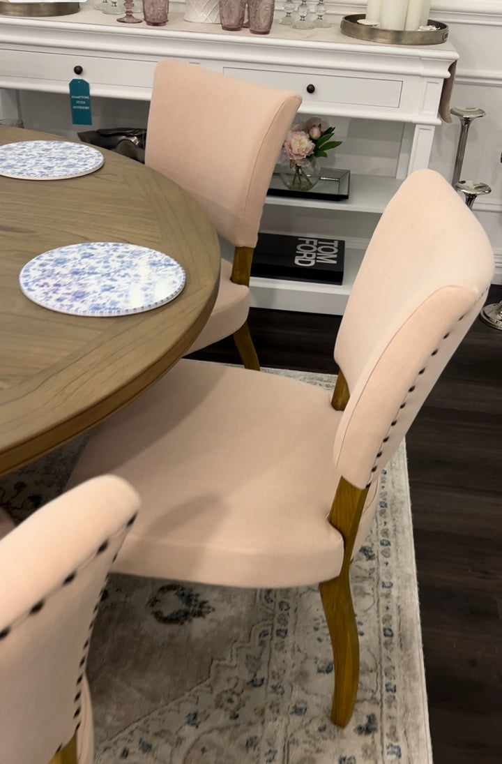 Chloe Linen Dining Chair FLOORSTOCK CLEARANCE