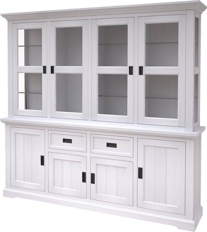 South Beach Glass Door Cabinet
