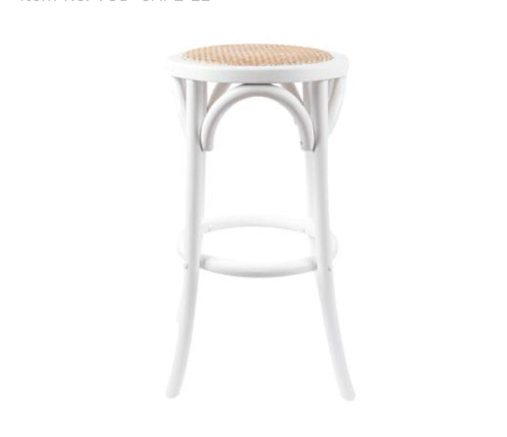 Hampton White Kitchen Stool