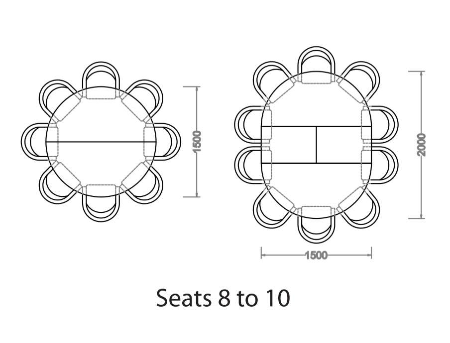 Sag Harbour Extendable Dining Table 150-200cm