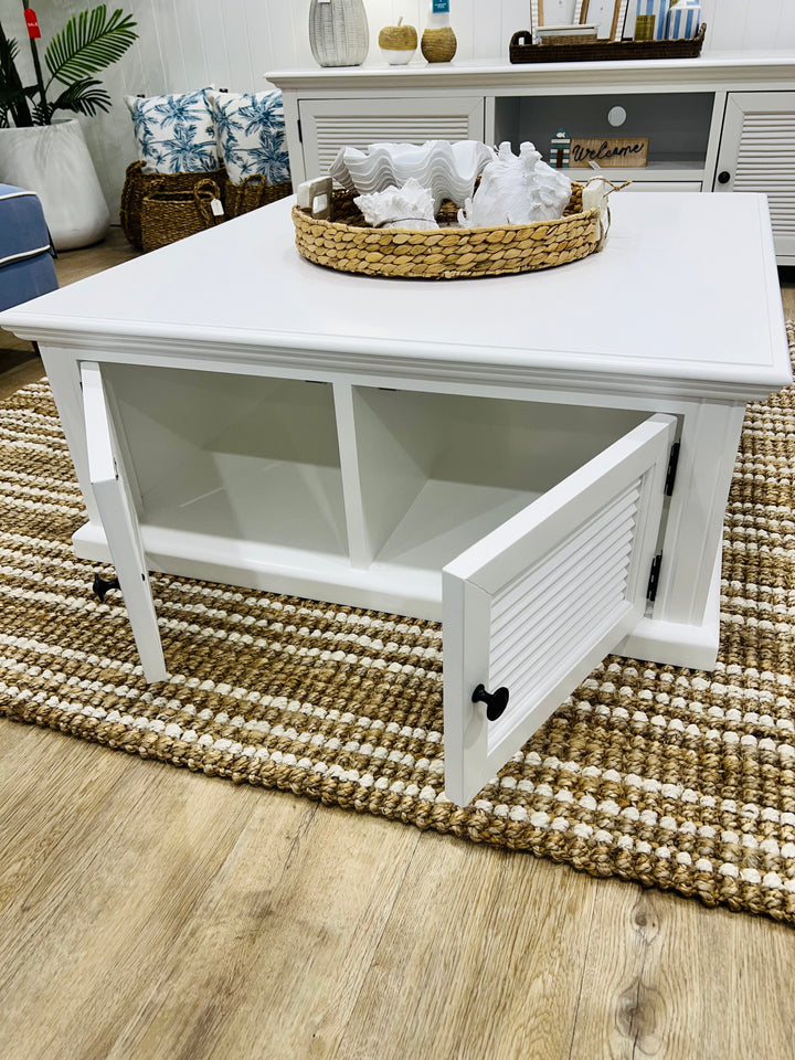 WEST BEACH SQUARE COFFEE TABLE FLOORSTOCK