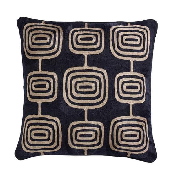 Hamptons Midnight Mirage Cushion