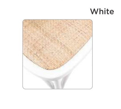 Hampton Vivid White Kitchen Bar Stool