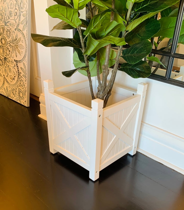 Hampton Polywood Outdoor Planter Box Small 40cm