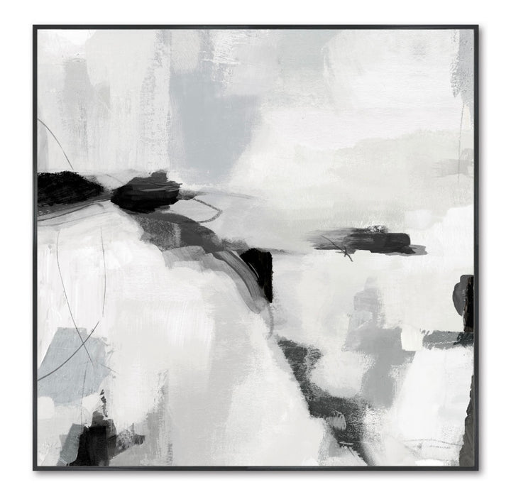 Clouds Framed Canvas