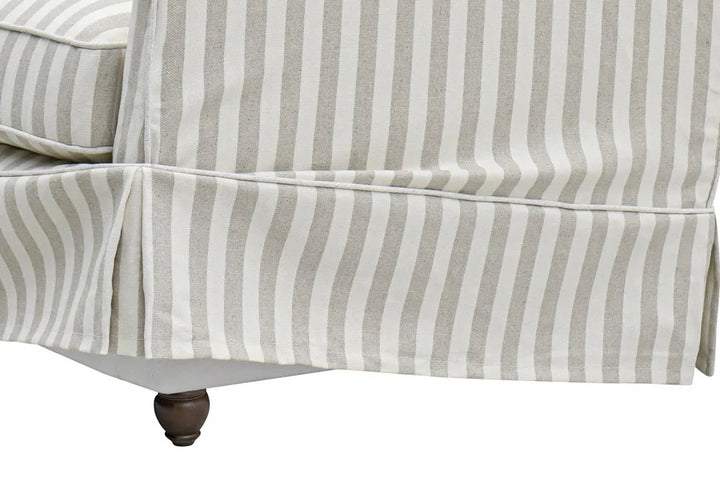 Ayla Hamptons 2 Seater Sofa Natural Stripe