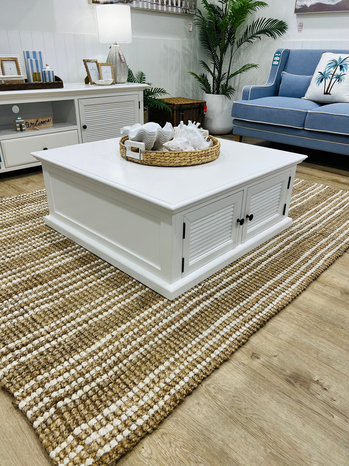 WEST BEACH SQUARE COFFEE TABLE FLOORSTOCK