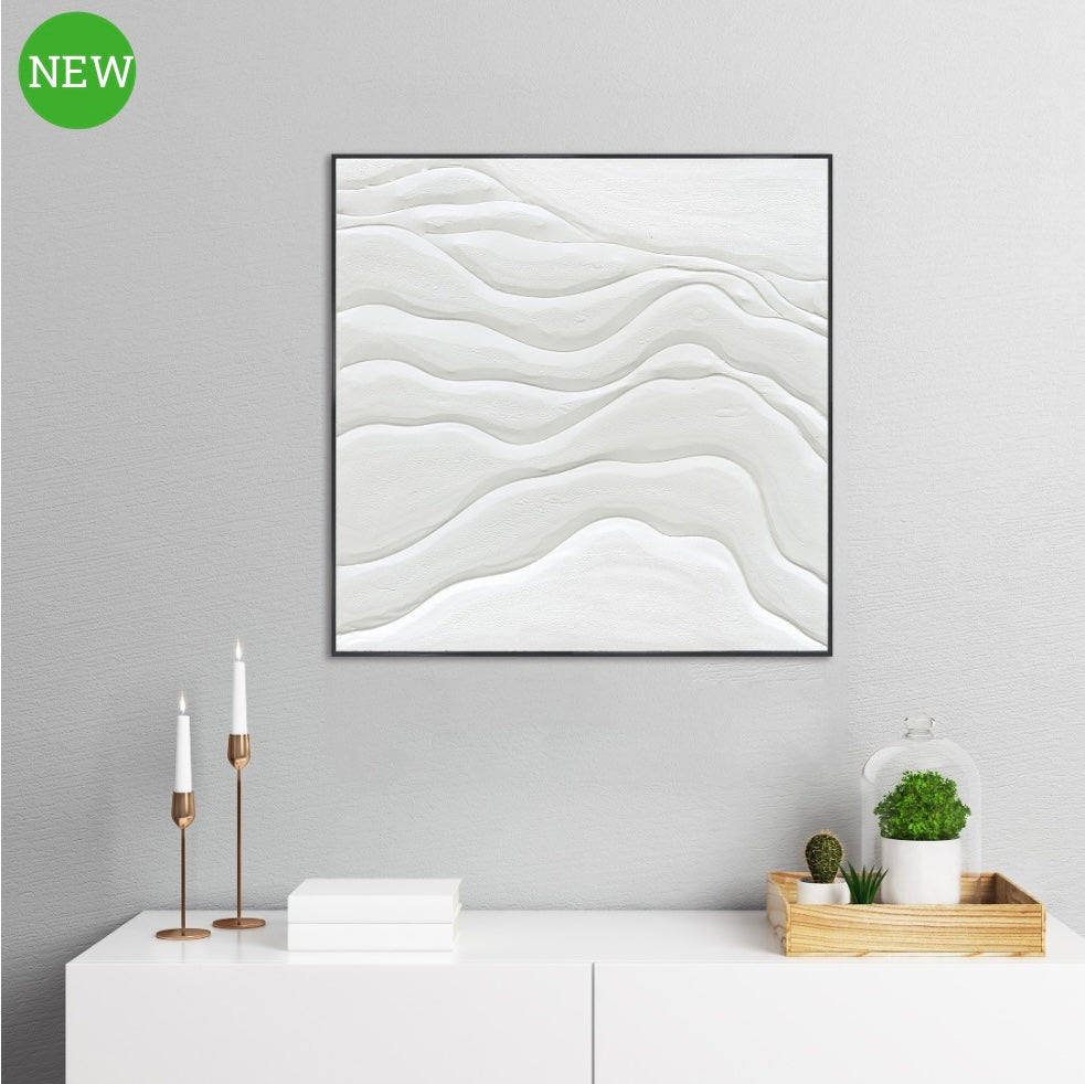 White River Framed Canvas