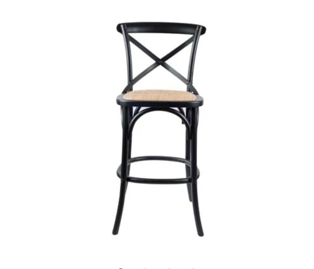 Hampton Black Kitchen Bar Stool