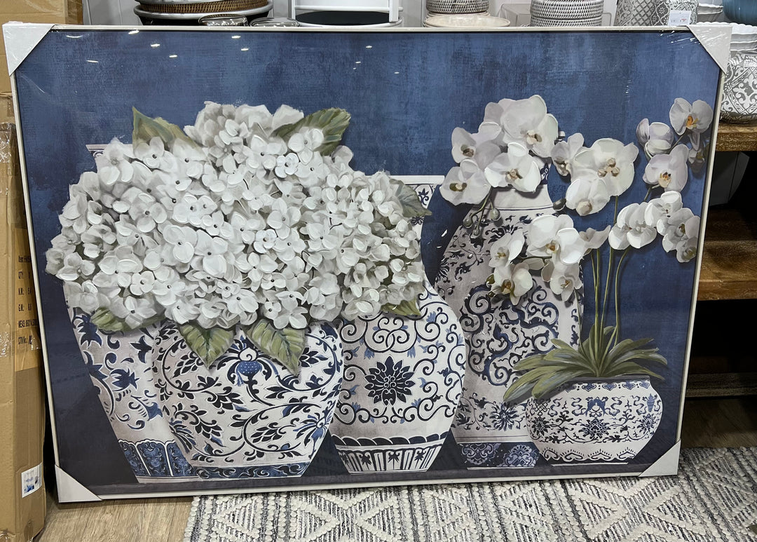 White Flower China Print