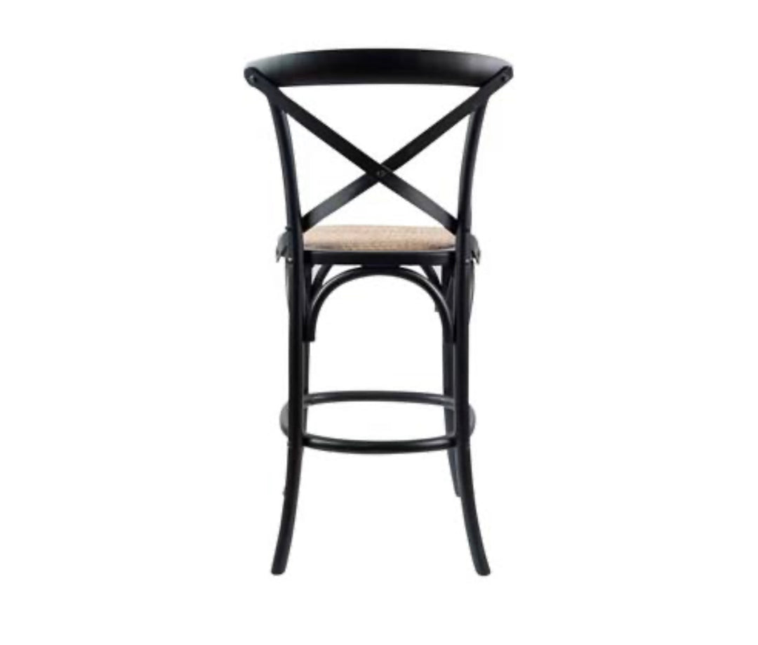 Hampton Black Kitchen Bar Stool