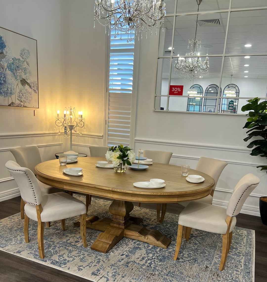 Stamford Oval Dining Table 200cm
