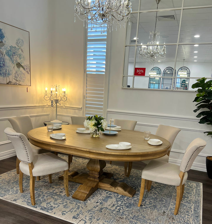 Stamford Oval Dining Table 200cm
