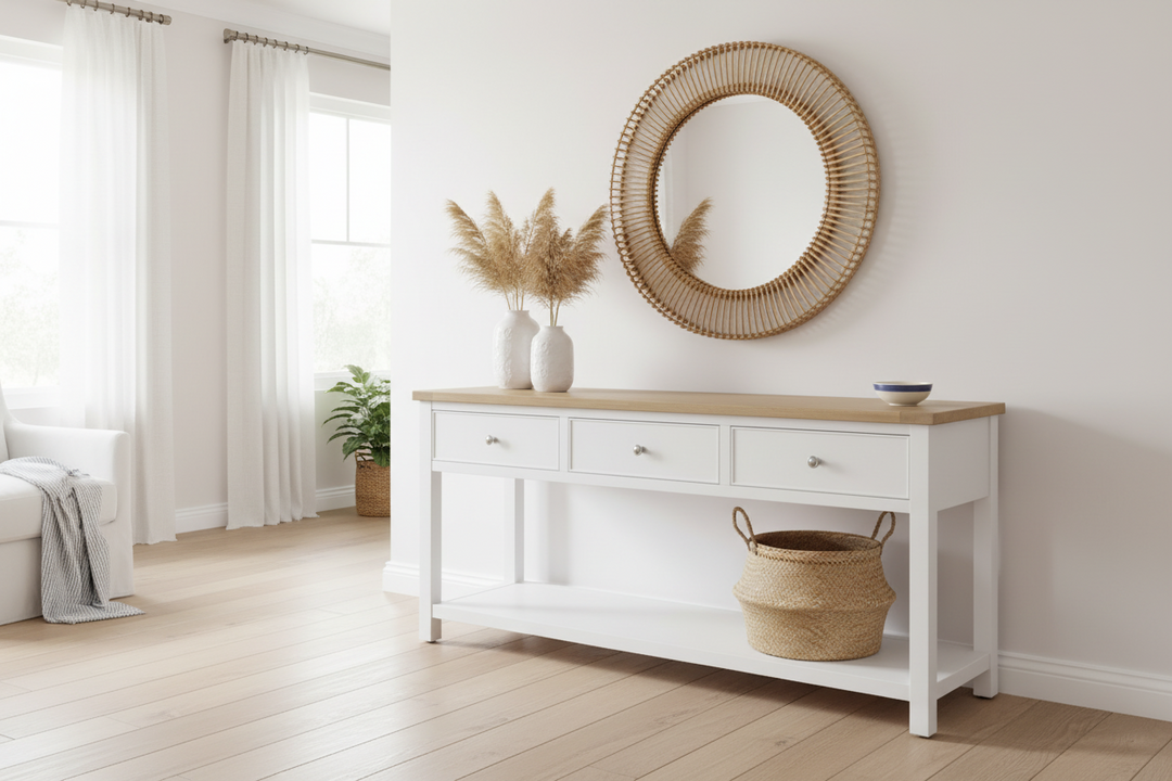 Laguna 3 Drawer Console Table 190cm