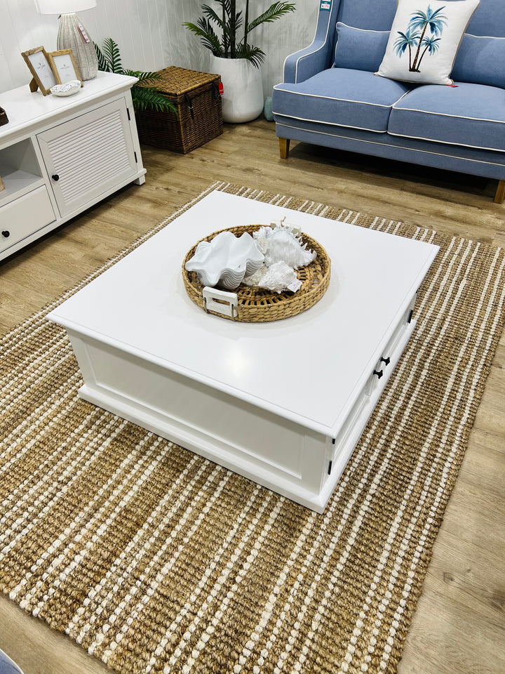 WEST BEACH SQUARE COFFEE TABLE FLOORSTOCK