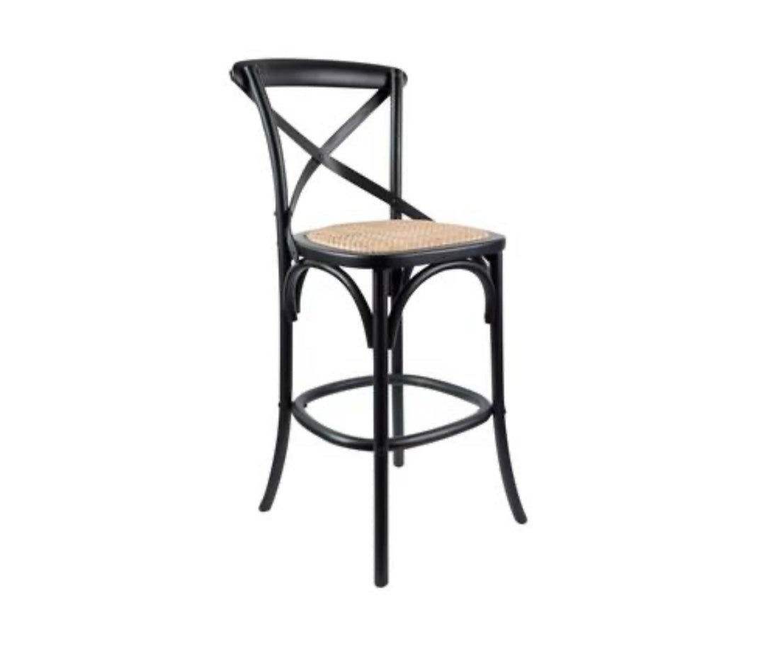 Hampton Black Kitchen Bar Stool