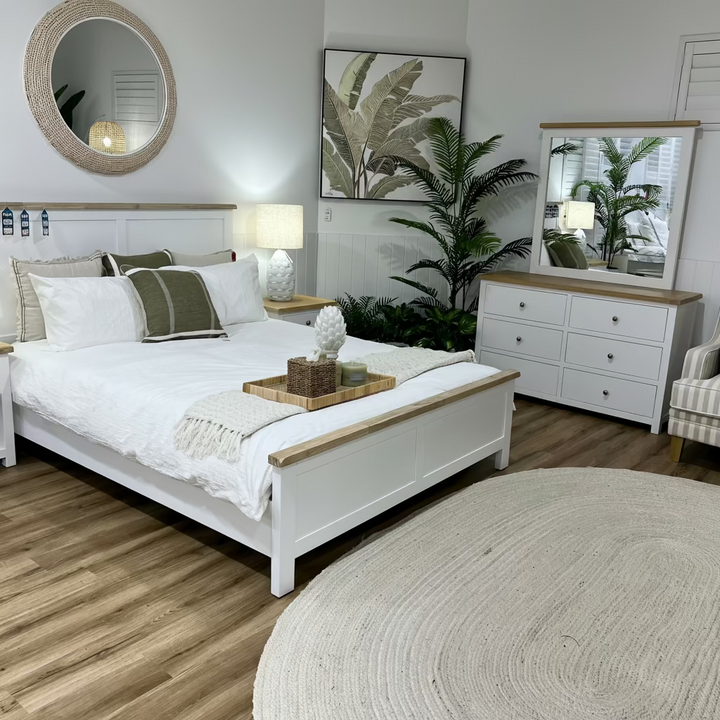 Laguna Queen Bedroom Bundle Dresser with Mirror