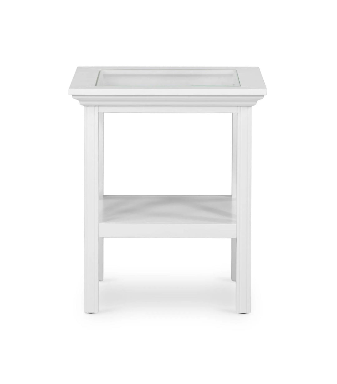 Sorrento Square Side Table White