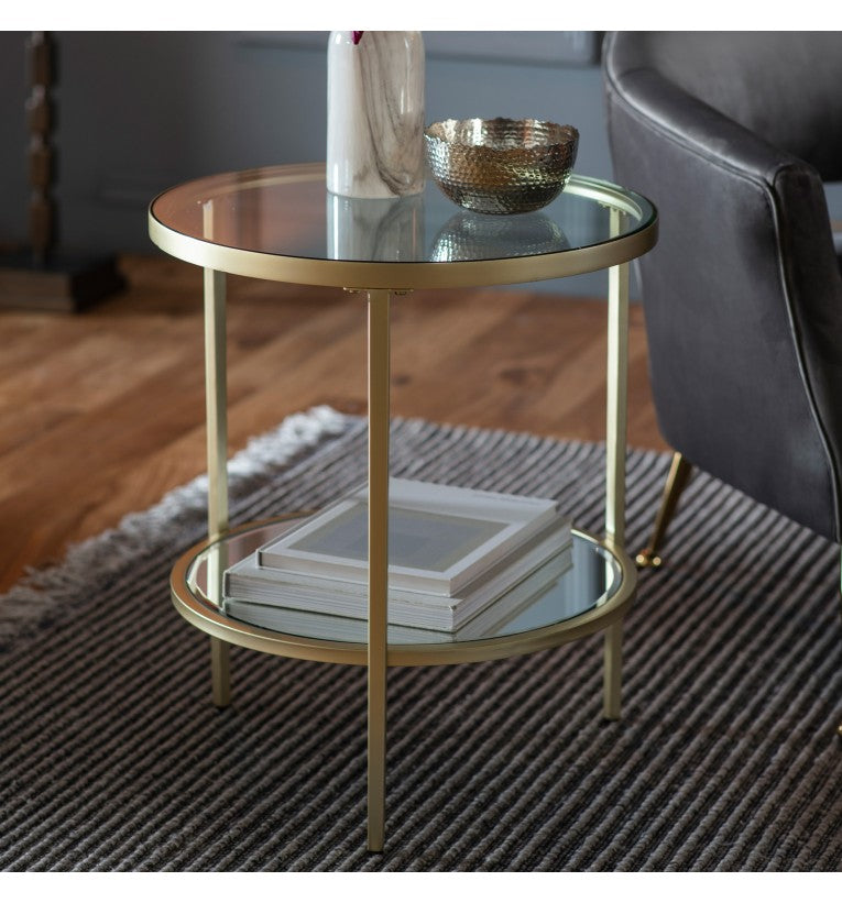 Hudson Side Table Champagne
