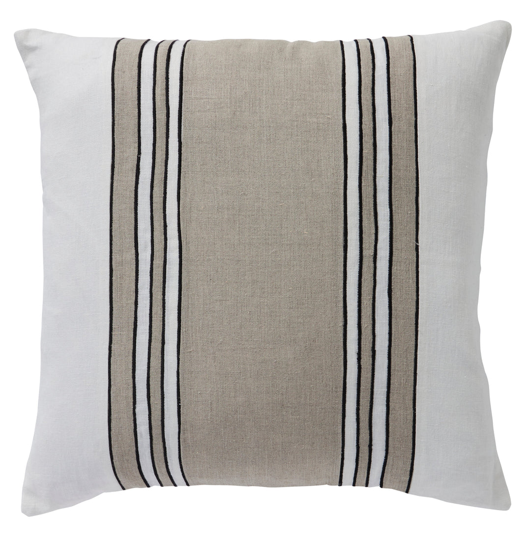 Hamptons Linen Chateau Stripe Cushion