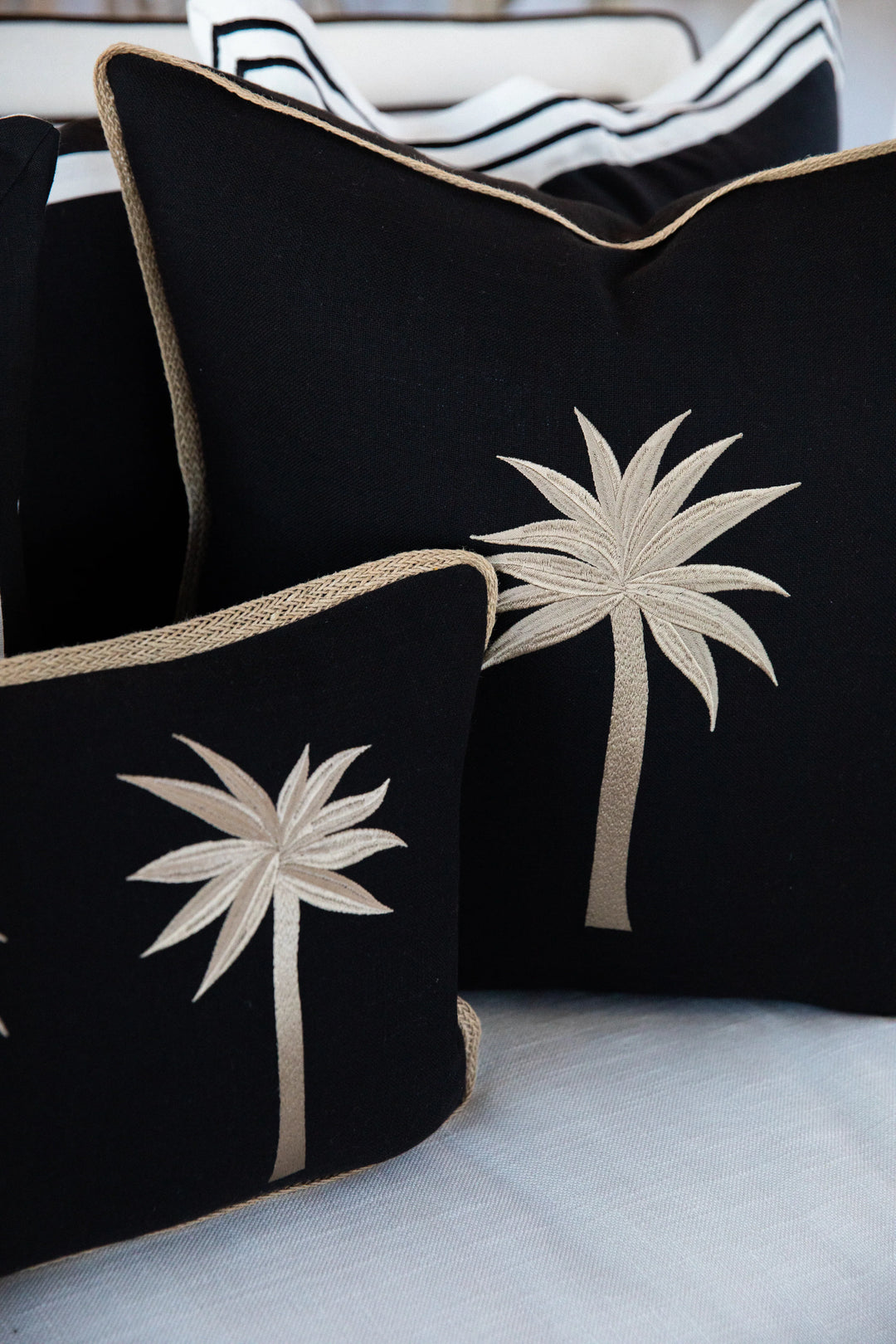 Hamptons Marigold Palm Cushion