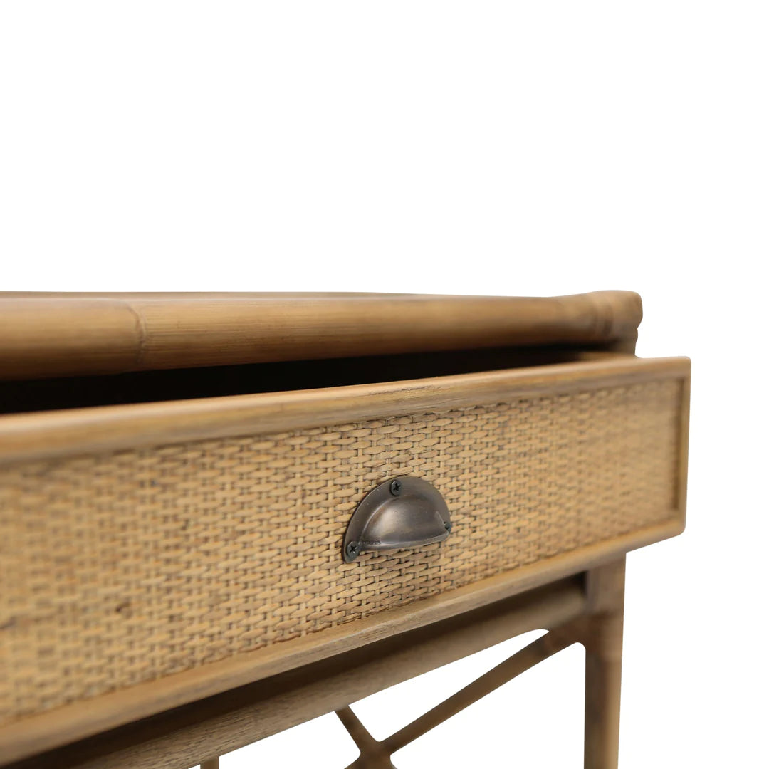 Cayman Rattan Bedside Table
