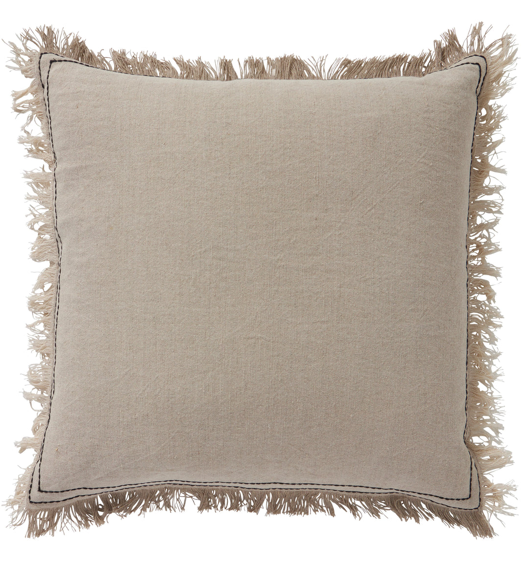Hamptons Coco Linen Sand Cushion