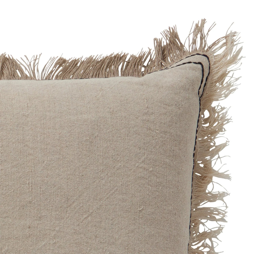 Hamptons Coco Linen Sand Cushion