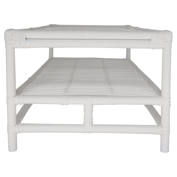 Havana Rattan Coffee Table White