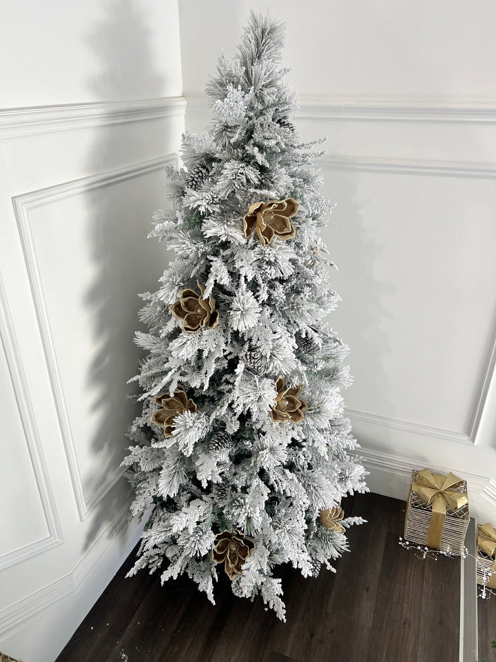 Alpine Cone Tree Snow 210cm