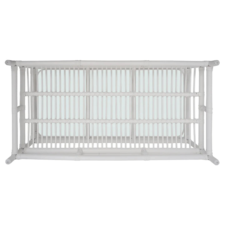 Havana Rattan Coffee Table White