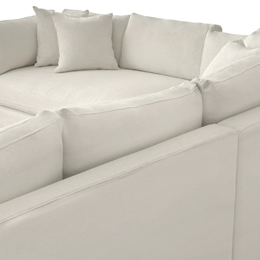 Newport Modular Ivory Left Side