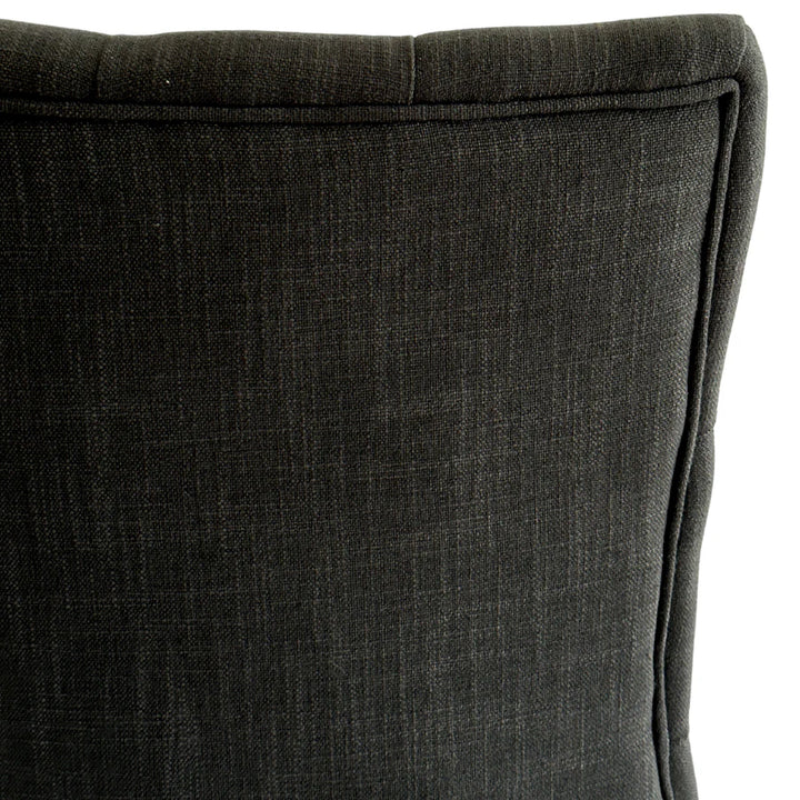 Hampton Charcoal Linen Dining Chair