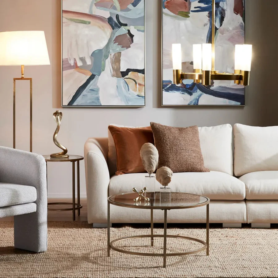 Soho Brass Coffee Table