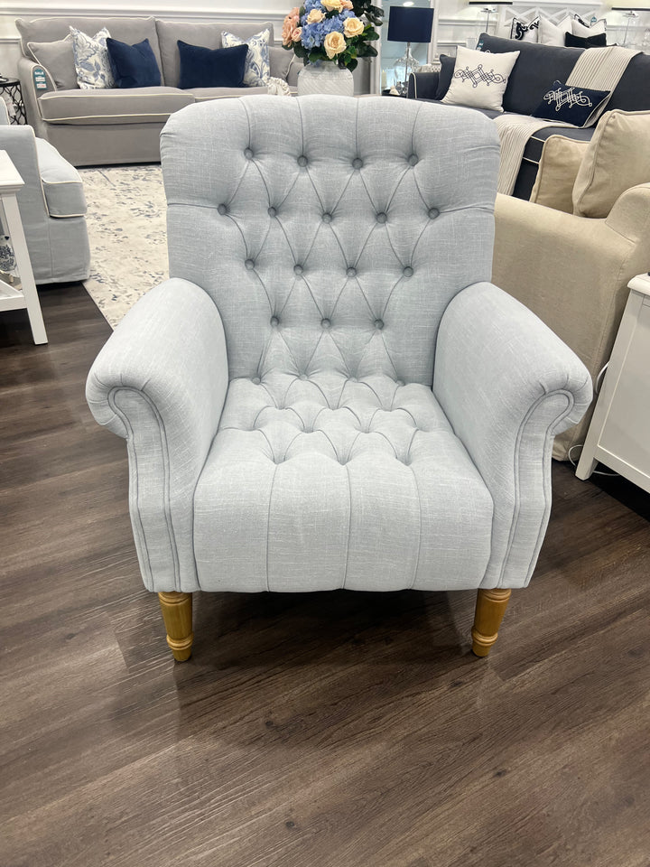 Sofia Duck Egg Armchair