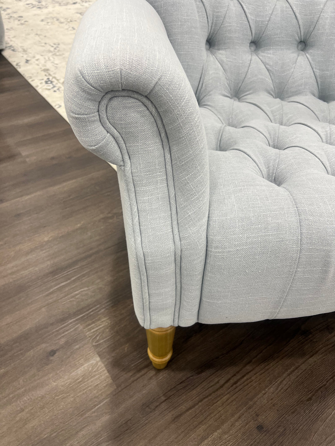 Sofia Duck Egg Armchair